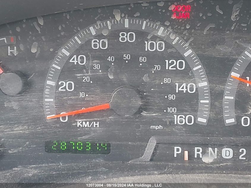 1999 Ford F150 VIN: 2FTRX18W3XCA02197 Lot: 12073004