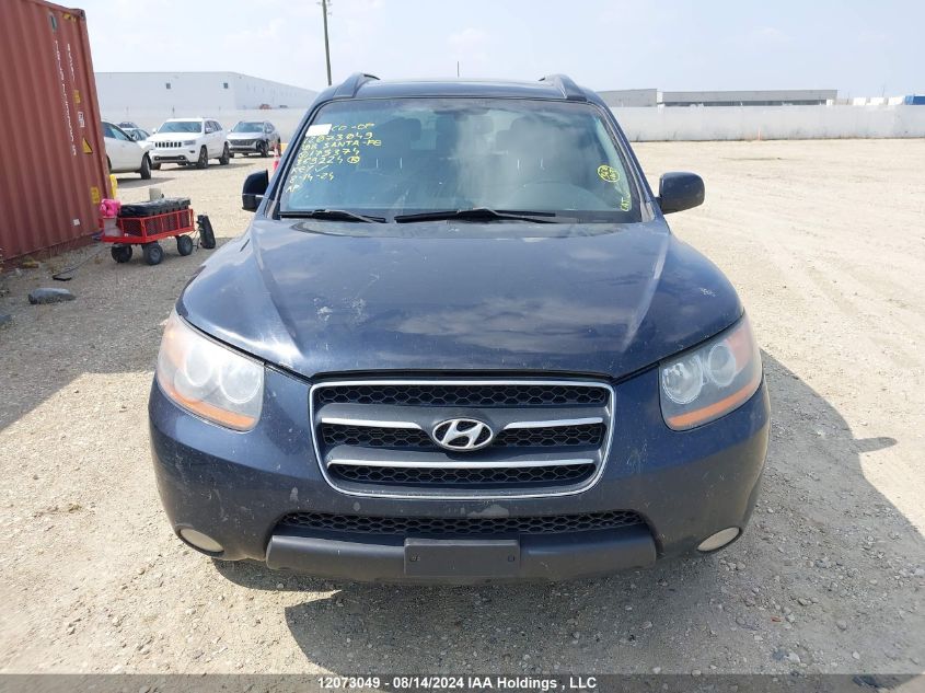 2008 Hyundai Santa Fe VIN: 5NMSH73E78H175374 Lot: 12073049