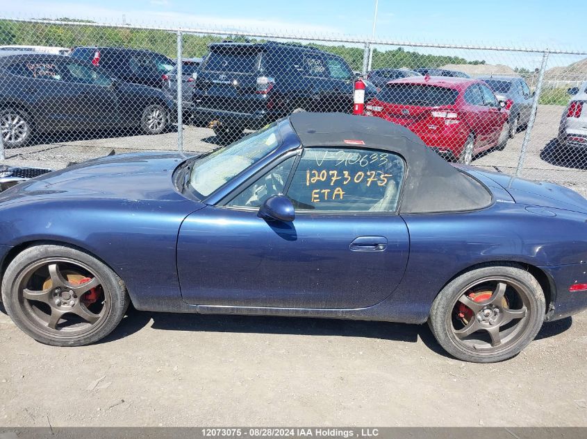 2003 Mazda Mx-5 Miata VIN: JM1NB353830310633 Lot: 12073075