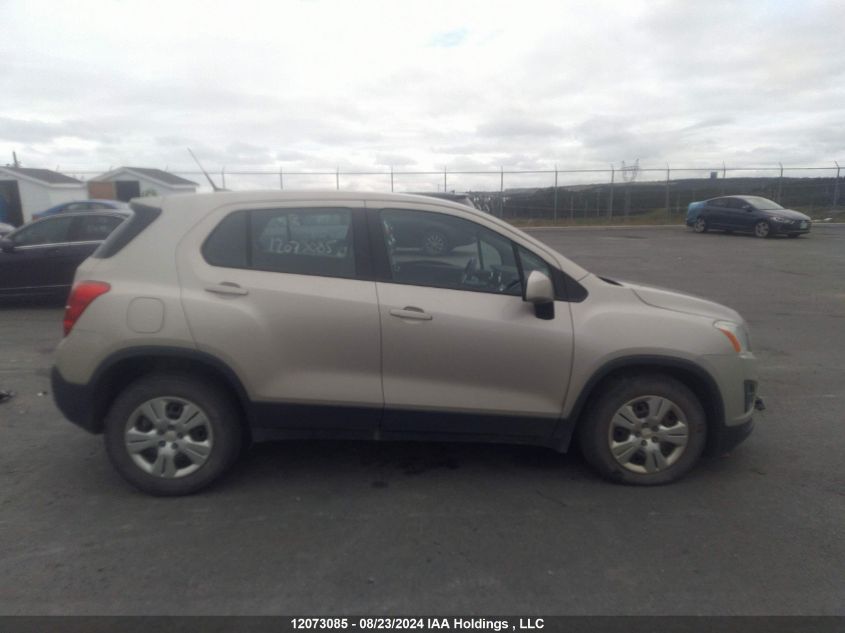 2013 Chevrolet Trax VIN: 3GNCJKSB4DL171161 Lot: 12073085