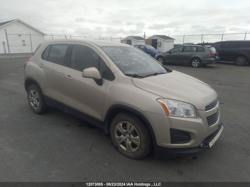 2013 Chevrolet Trax VIN: 3GNCJKSB4DL171161 Lot: 12073085