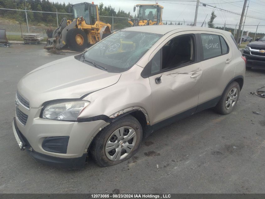 2013 Chevrolet Trax VIN: 3GNCJKSB4DL171161 Lot: 12073085