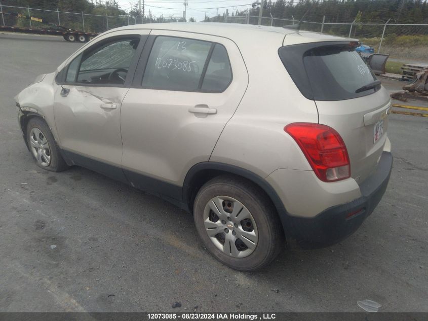 2013 Chevrolet Trax VIN: 3GNCJKSB4DL171161 Lot: 12073085