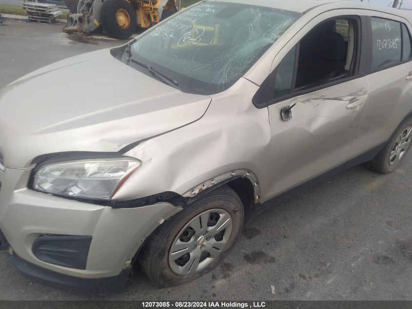 2013 Chevrolet Trax VIN: 3GNCJKSB4DL171161 Lot: 12073085
