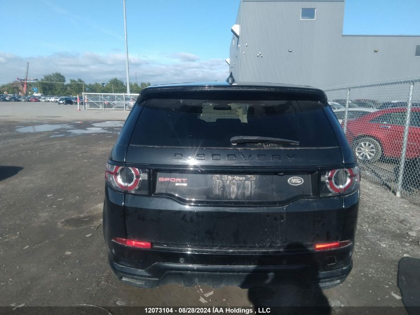 2018 Land Rover Discovery Sport VIN: SALCR2SX5JH727106 Lot: 12073104