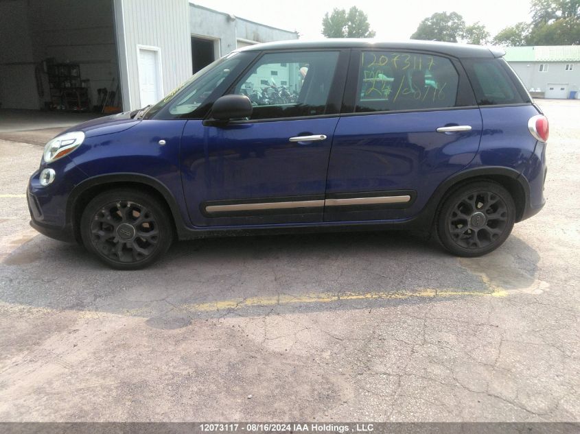 2015 Fiat 500L Trekking VIN: ZFBCFADHXFZ034360 Lot: 12073117