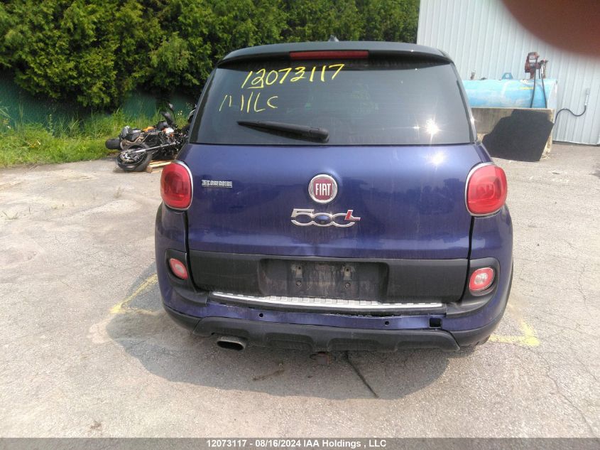 2015 Fiat 500L Trekking VIN: ZFBCFADHXFZ034360 Lot: 12073117