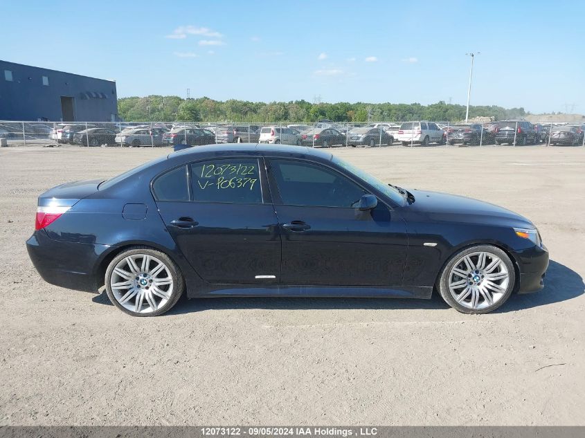 2007 BMW 5 Series VIN: WBANB53547CP06379 Lot: 12073122