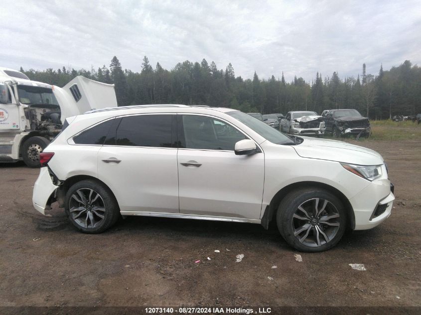 2019 Acura Mdx VIN: 5J8YD4H81KL804139 Lot: 12073140