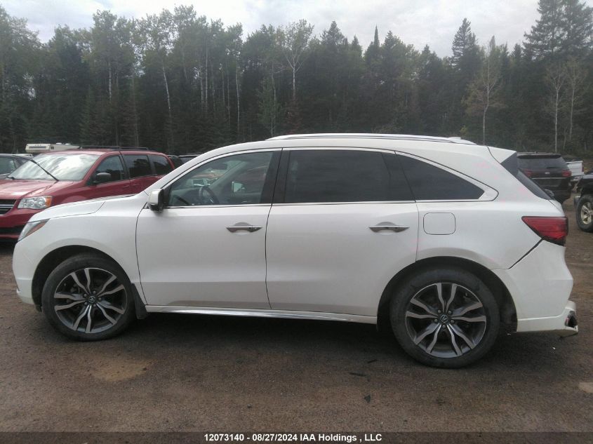 2019 Acura Mdx VIN: 5J8YD4H81KL804139 Lot: 12073140