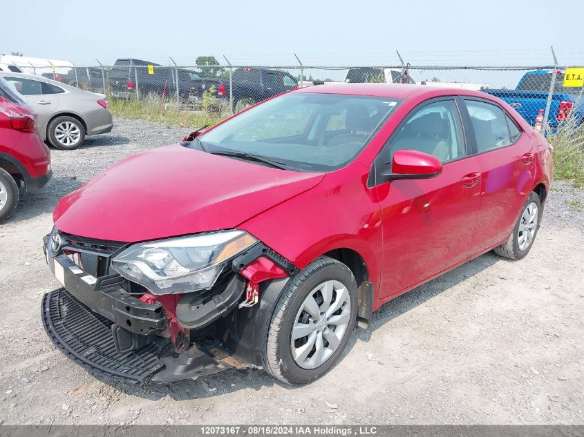 2T1BURHE5GC588561 2016 TOYOTA COROLLA - Image 2