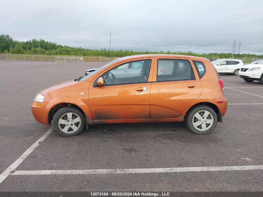 2006 Chevrolet Aveo VIN: KL1TD69626B665949 Lot: 12073184