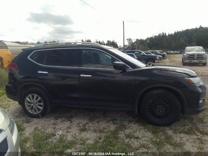 2017 Nissan Rogue Sv/Sl VIN: 5N1AT2MV6HC853635 Lot: 12073187