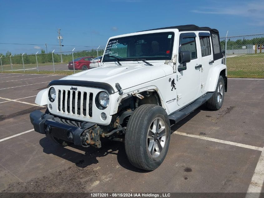 2018 Jeep Wrangler Unlimited Sahara VIN: 1C4BJWEG8JL801337 Lot: 12073201