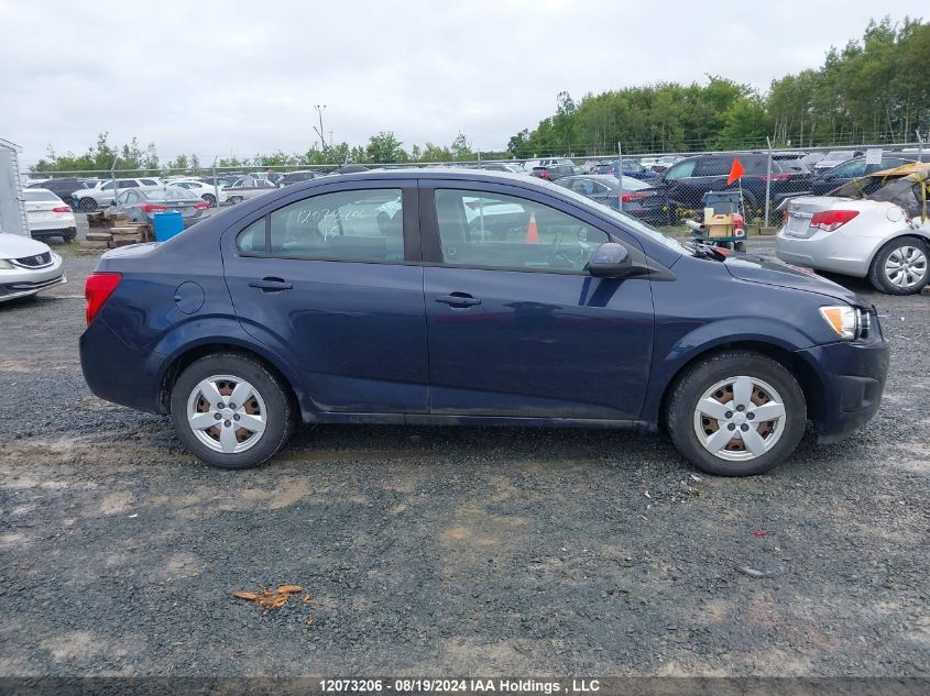 2015 Chevrolet Sonic VIN: 1G1JA5SH2F4123083 Lot: 12073206