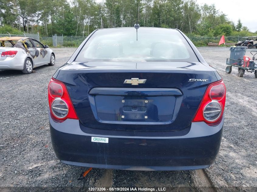 2015 Chevrolet Sonic VIN: 1G1JA5SH2F4123083 Lot: 12073206