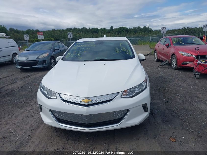 2017 Chevrolet Volt Lt VIN: 1G1RA6S54HU202191 Lot: 12073230