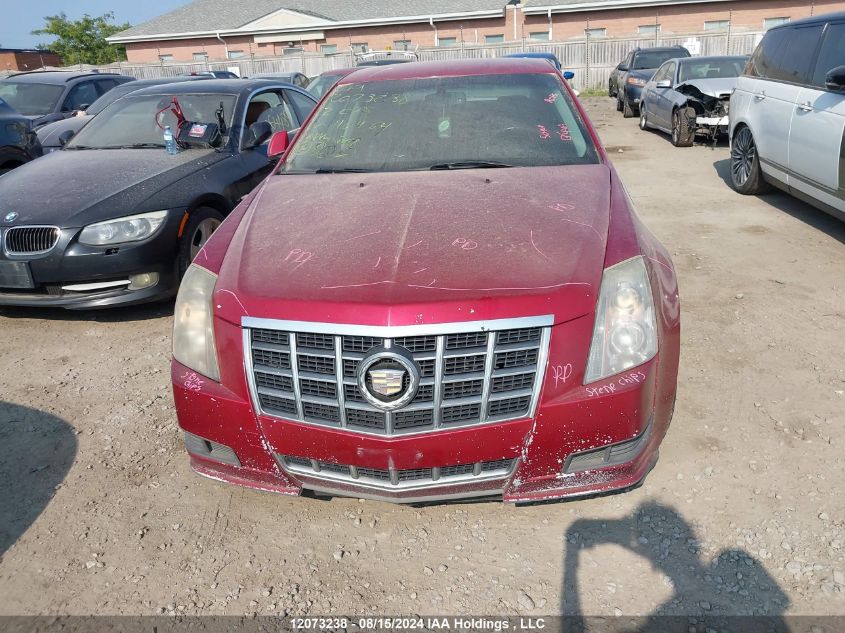 2012 Cadillac Cts VIN: 1G6DC5E55C0110964 Lot: 12073238