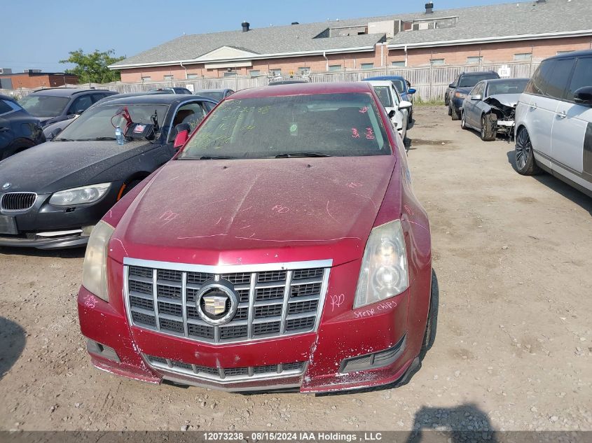 2012 Cadillac Cts VIN: 1G6DC5E55C0110964 Lot: 12073238
