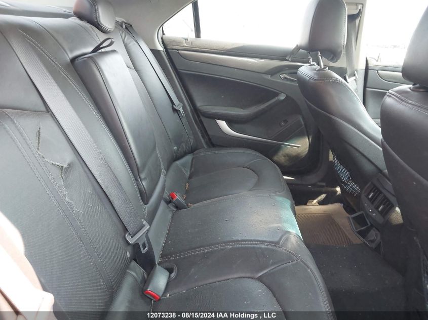 2012 Cadillac Cts VIN: 1G6DC5E55C0110964 Lot: 12073238