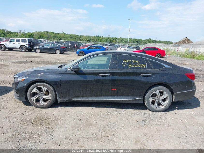 2020 Honda Accord Sedan VIN: 1HGCV1F52LA800029 Lot: 12073291