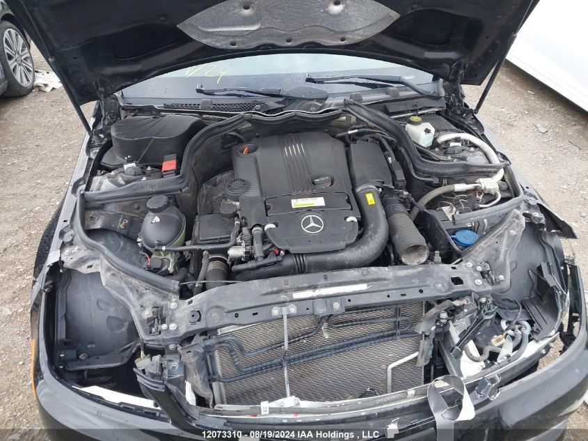 2012 Mercedes-Benz C-Class VIN: WDDGJ4HB8CF740041 Lot: 12073310