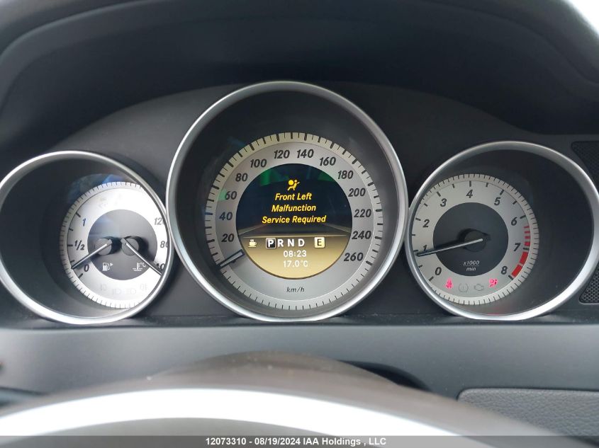 2012 Mercedes-Benz C-Class VIN: WDDGJ4HB8CF740041 Lot: 12073310