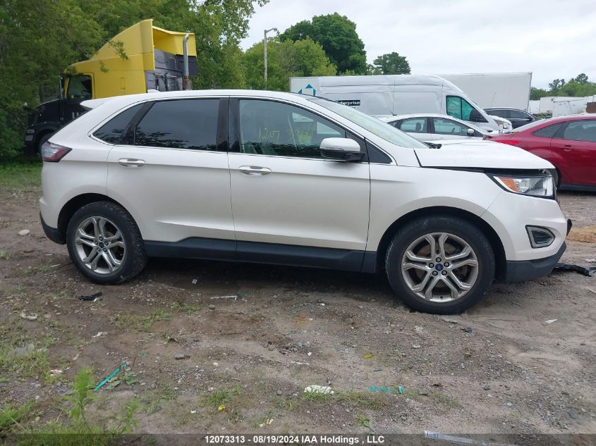 2FMPK3K87HBB38413 2017 Ford Edge Titanium