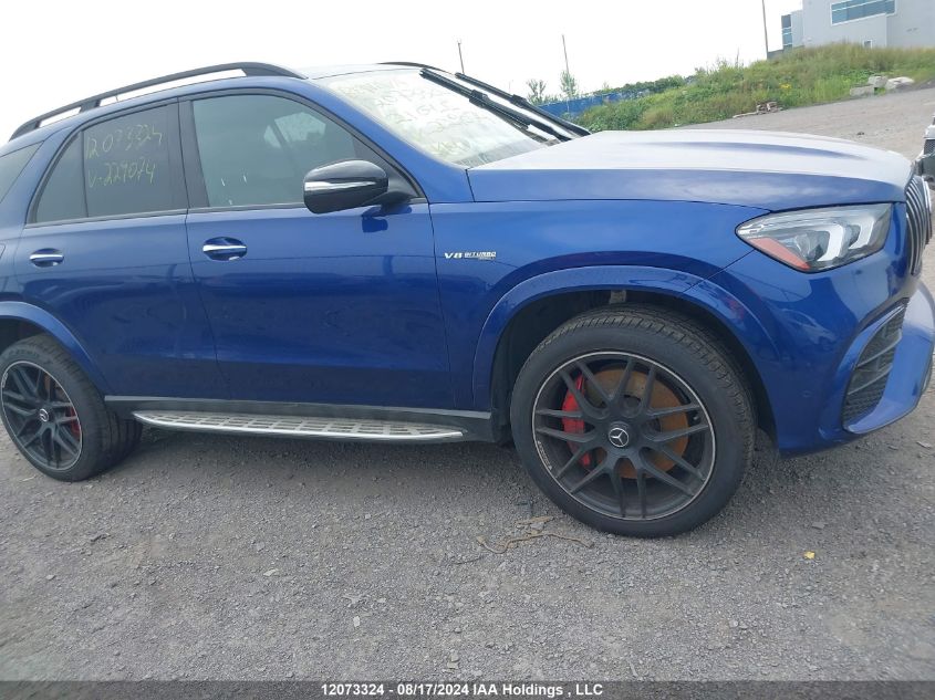 2021 Mercedes-Benz Gle VIN: 4JGFB8KB3MA229074 Lot: 12073324