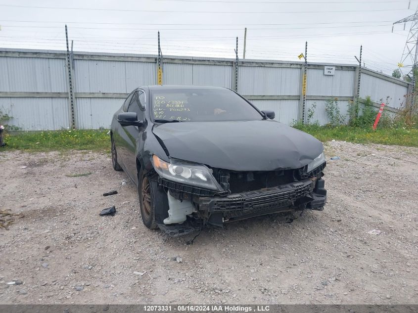 1HGCT1B87EA800293 2014 Honda Accord Exl