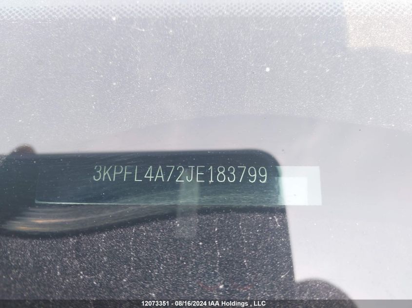 2018 Kia Forte Lx/S VIN: 3KPFL4A72JE183799 Lot: 12073351