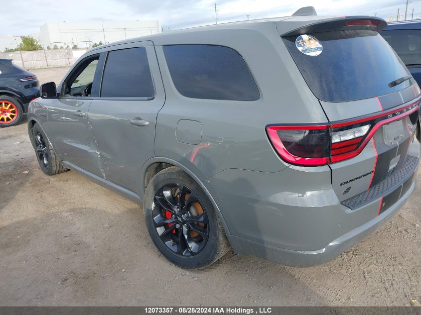 2022 Dodge Durango R/T VIN: 1C4SDJCT1NC193242 Lot: 12073357