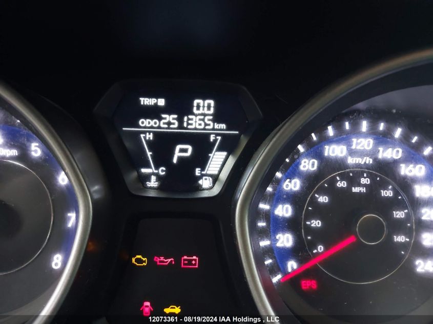 2013 Hyundai Elantra Gls/Limited VIN: 5NPDH4AE7DH345594 Lot: 12073361