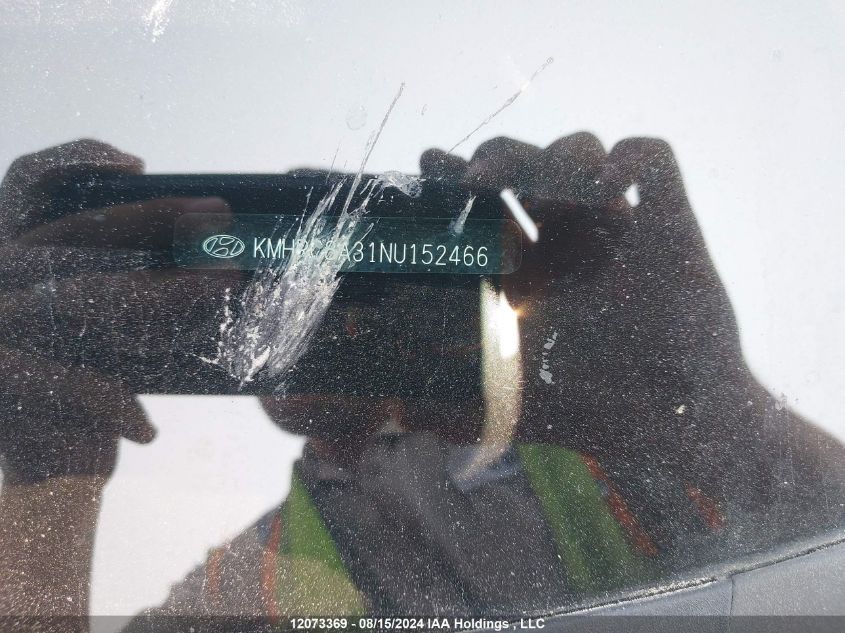 2022 Hyundai Venue Sel/Limited VIN: KMHRC8A31NU152466 Lot: 12073369