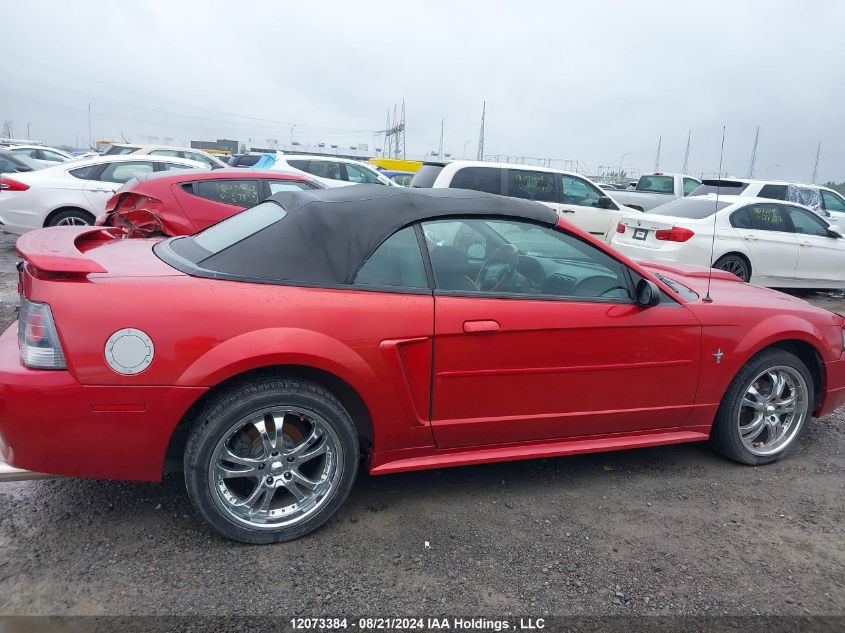 2001 Ford Mustang VIN: 1FAFP44471F212974 Lot: 12073384