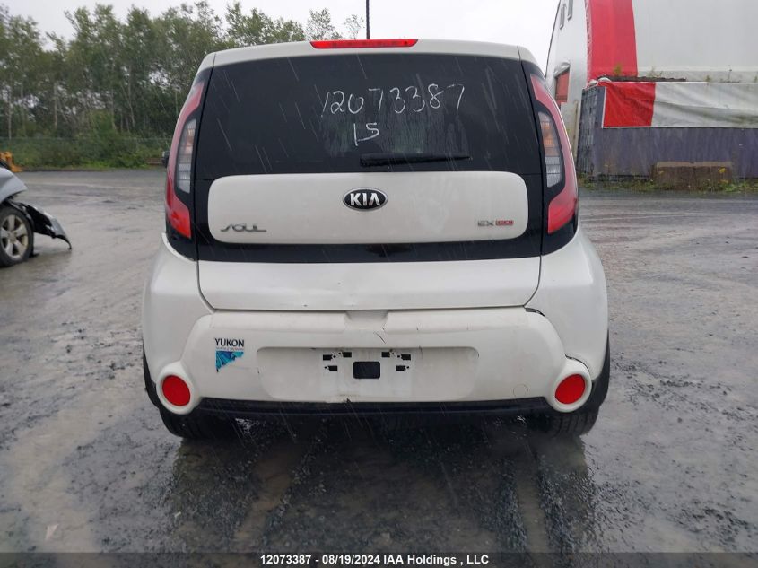 2015 Kia Soul VIN: KNDJP3A59F7174385 Lot: 12073387