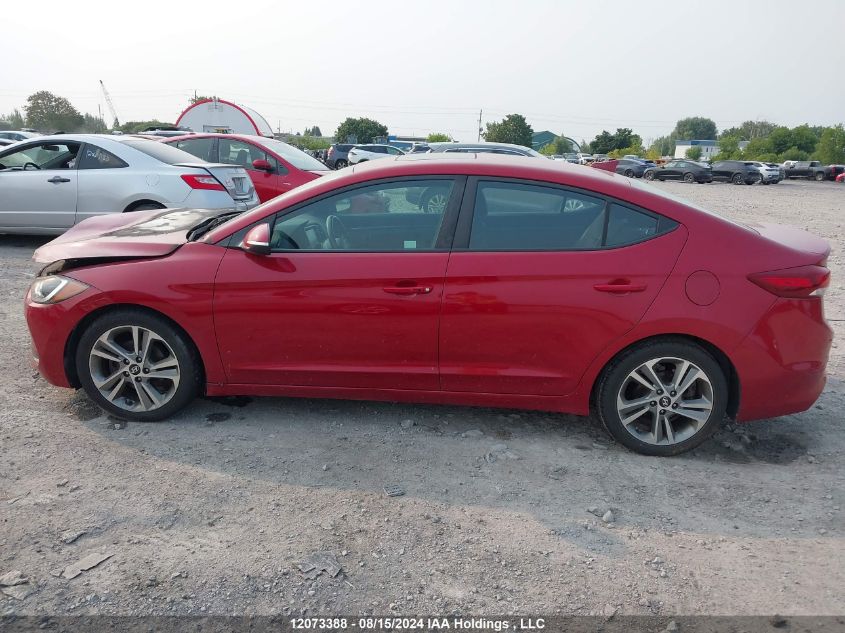 2017 Hyundai Elantra Se/Value/Limited VIN: KMHD84LF7HU267668 Lot: 12073388