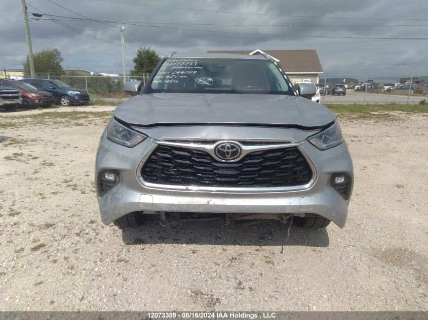 2021 Toyota Highlander Limited/Platinum VIN: 5TDDZRBH4MS099049 Lot: 12073389