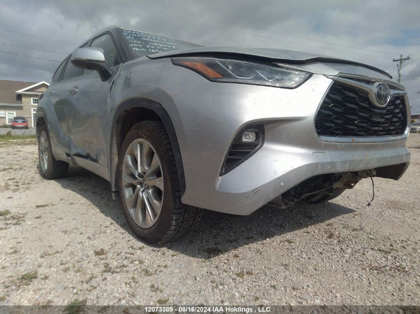 2021 Toyota Highlander Limited/Platinum VIN: 5TDDZRBH4MS099049 Lot: 12073389