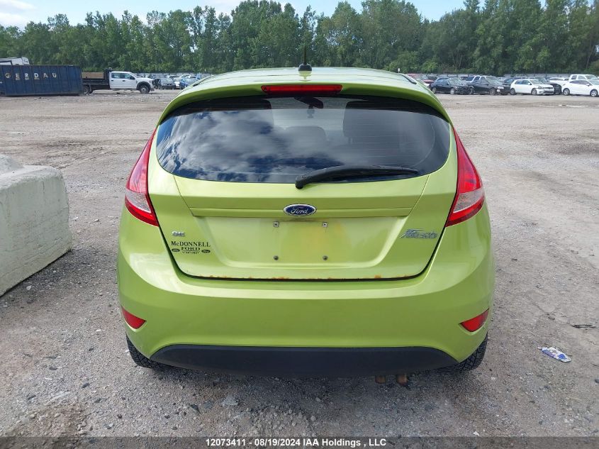 2012 Ford Fiesta Se VIN: 3FADP4EJXCM133216 Lot: 12073411