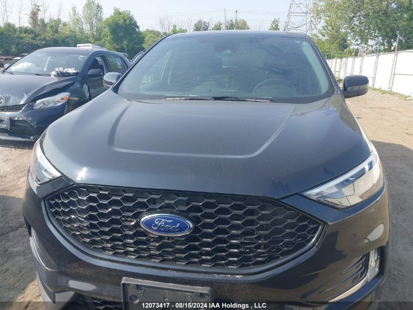 2022 Ford Edge St Line VIN: 2FMPK4J91NBA80018 Lot: 12073417