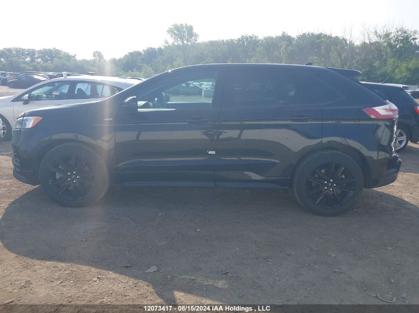 2022 Ford Edge St Line VIN: 2FMPK4J91NBA80018 Lot: 12073417