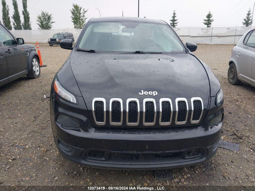 2016 Jeep Cherokee Sport VIN: 1C4PJMAB5GW238839 Lot: 12073419