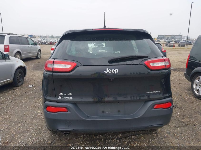 2016 Jeep Cherokee Sport VIN: 1C4PJMAB5GW238839 Lot: 12073419