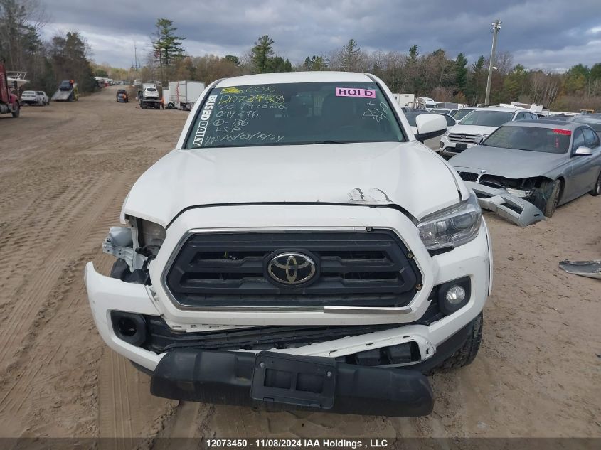 2020 Toyota Tacoma VIN: 5TFDZ5BN3LX049296 Lot: 12073450