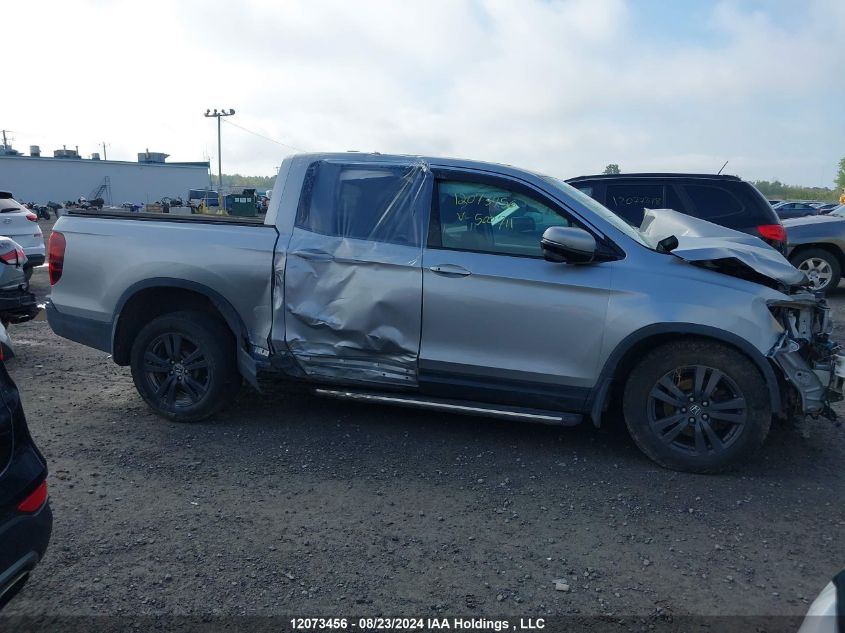 2019 Honda Ridgeline Sport VIN: 5FPYK3F18KB500711 Lot: 12073456