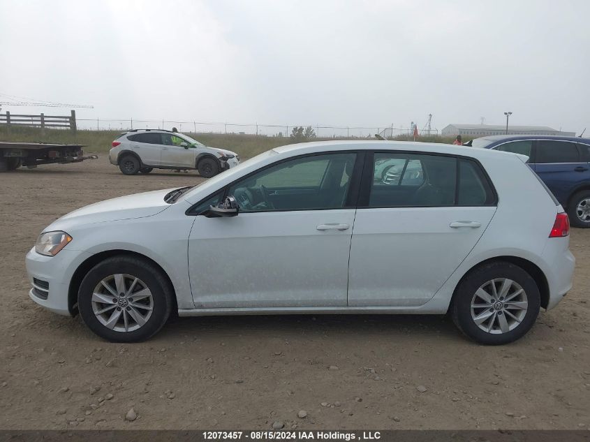 3VW217AU8FM095670 2015 Volkswagen Golf