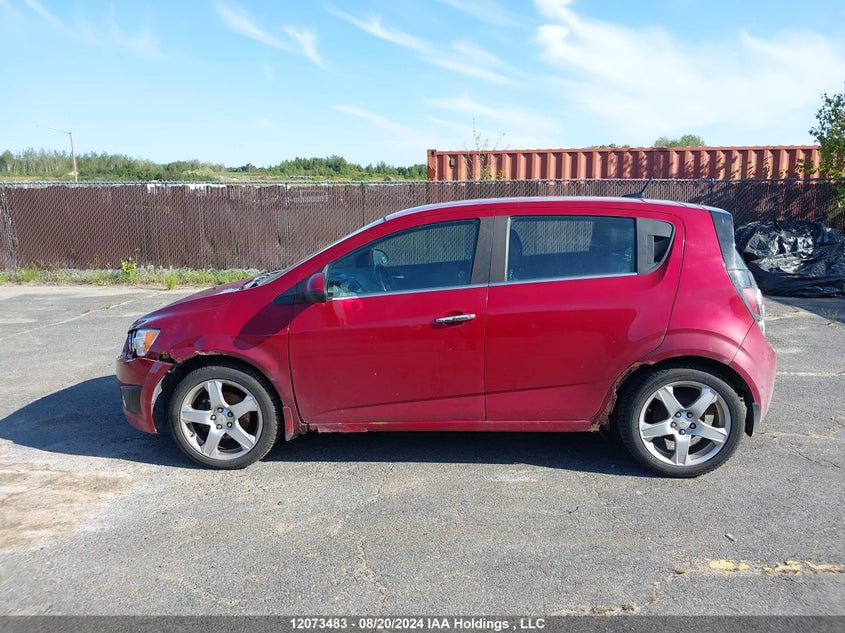 2012 Chevrolet Sonic VIN: 1G1JF6SB8C4162050 Lot: 12073483