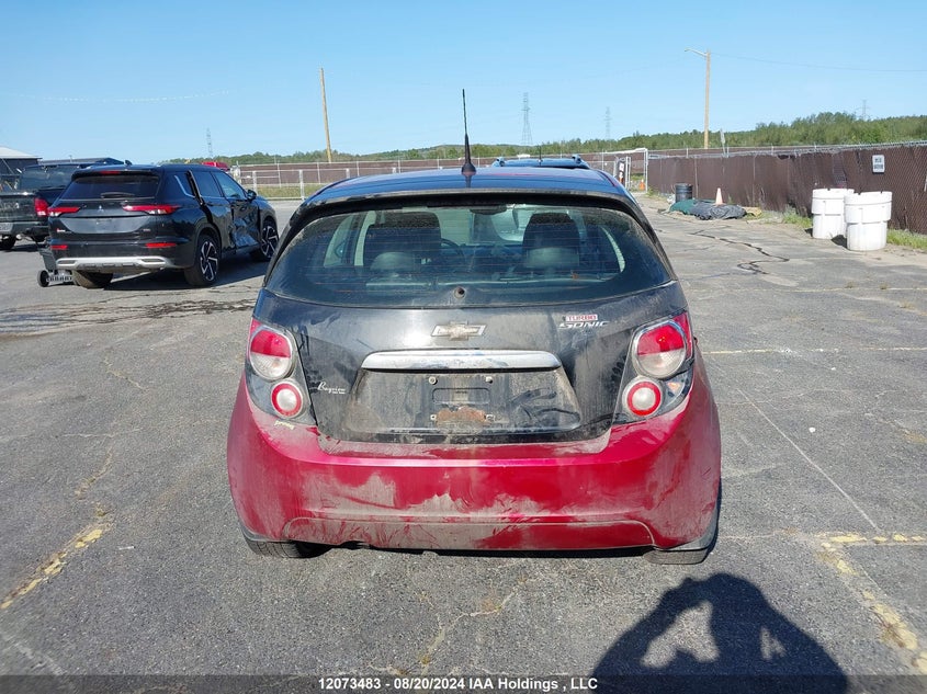 2012 Chevrolet Sonic VIN: 1G1JF6SB8C4162050 Lot: 12073483
