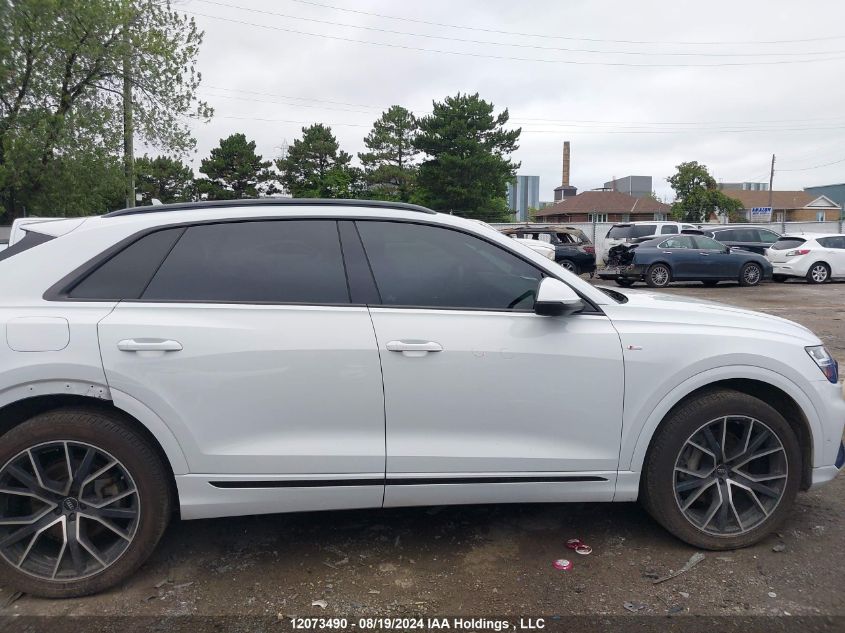 WA1DVAF14KD036725 2019 Audi Q8 Progressiv S-Line